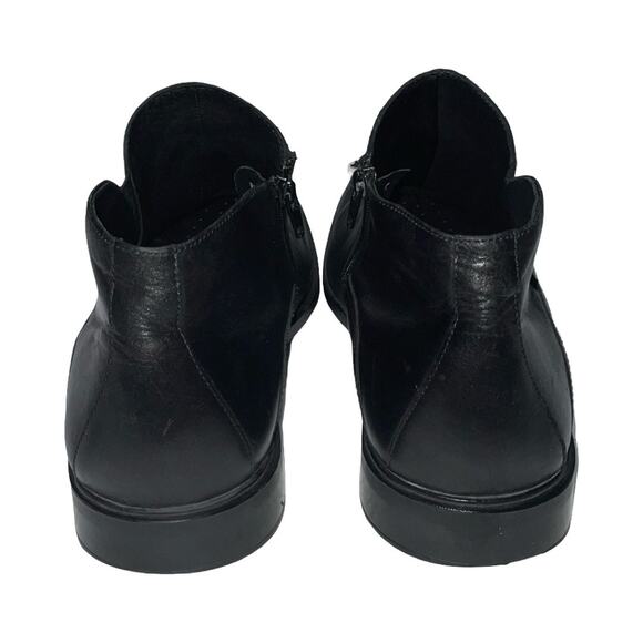 Mephisto Black Leather Ankle Boots      Size: US 11.5 - Picture 6 of 8